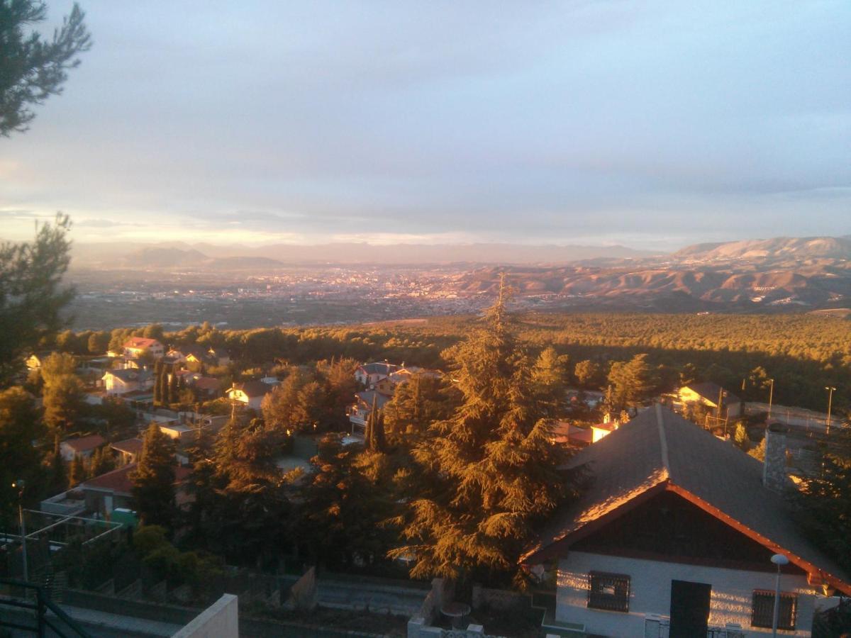 Acogedor Apartamento Privado Con Fantasticas Vistas La Zubia  Bagian luar foto