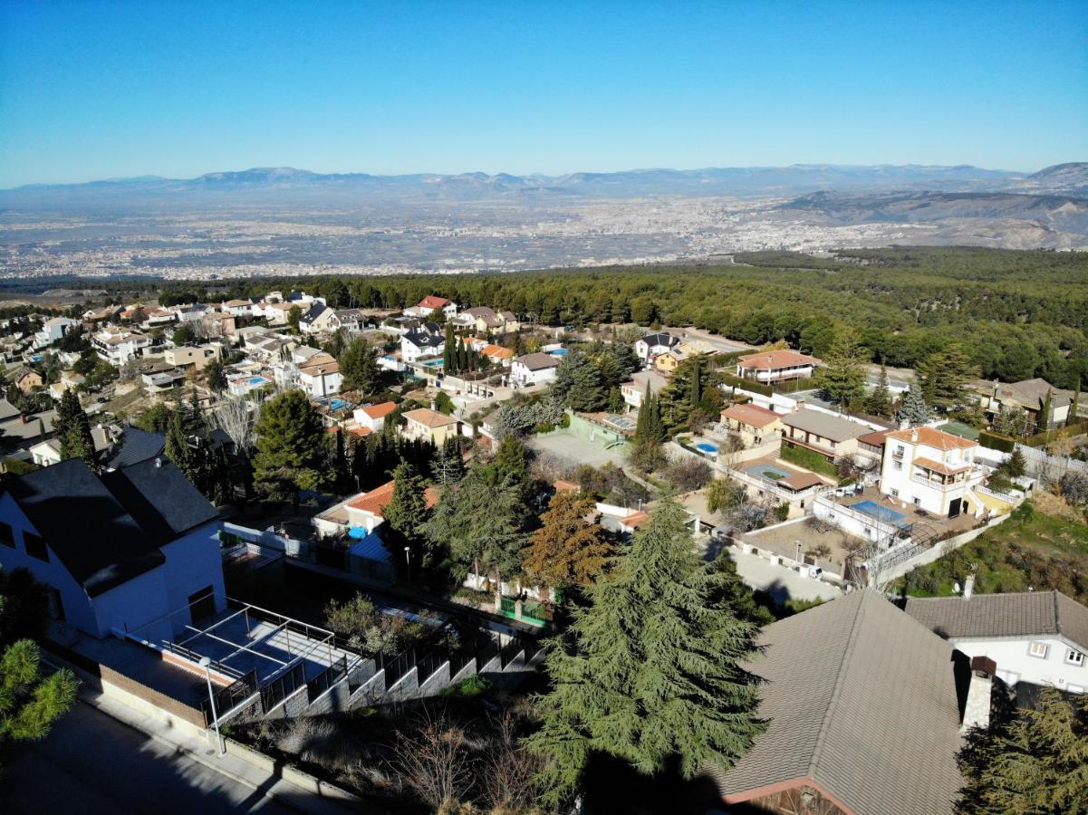 Acogedor Apartamento Privado Con Fantasticas Vistas La Zubia  Bagian luar foto